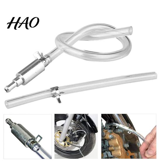 Fluid Exchange Accessory Motorcycle Oil Extractor Pump, Brake Bleeder Hose Tool for Caliper Drain, Professional Repair Hydraulic Suction Tube,