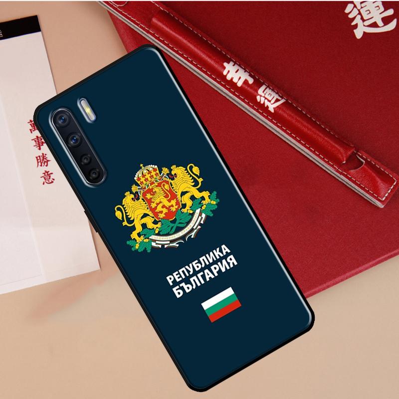 Чехол-паспорт для телефона Oppo A94 A18 A74 A57 A17 A77 A38 A58 A78 A98 A54 A80 A60 A40 A96 A76 A16 A15 A5 Pro с флагом Болгарии