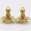CHANEL COCO Mark Earring vintage Plated Gold 30.4g Women Used