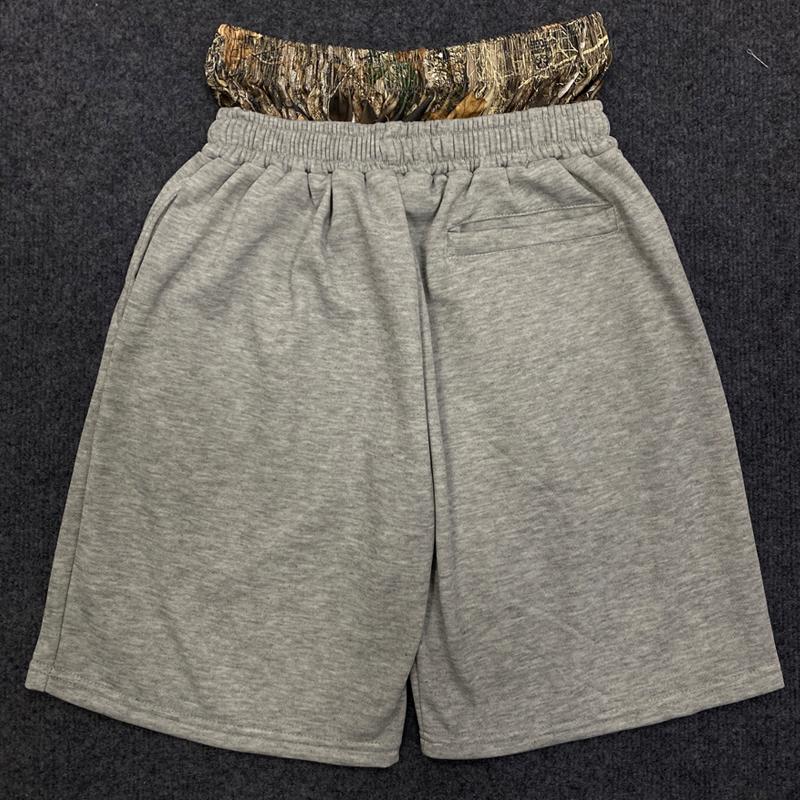 Европейские и американские весенне-летние повседневные простые модные шорты с двойной талией и складками