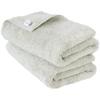 Bloom Imabari Towel Сертифицированное полотенце для ванны FUu Отельное Из хлопка Набор из 2 шт. Мягкое, Пушистое, Плотное, Впитывающее, Качественное, Япония, 100% (Светло-серый)