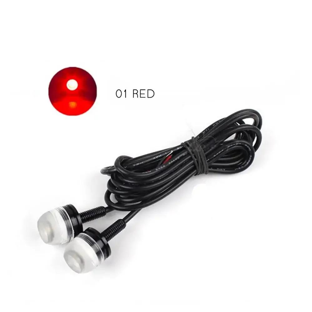 2 шт. светодиодный фонарь для заднего номерного знака мотоцикла с винтовым болтом SMD янтарный Eagle Eye 3SMD 5630 светодиодный автомобильный DRL дневной ходовой сигнал