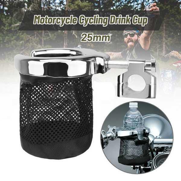 25MM Motorcycle Water Cup Holder for Honda, Kawasaki, Harley Dyna Fat Bob