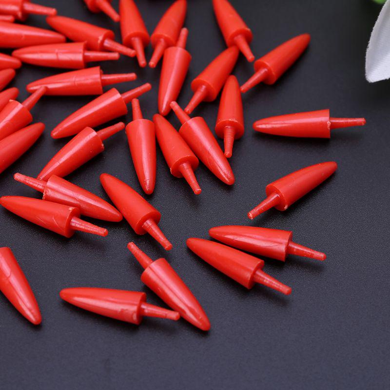 50 шт. 12x23 мм пластик DIY нос снеговика для ручной работы детские игрушки Рождественский декор