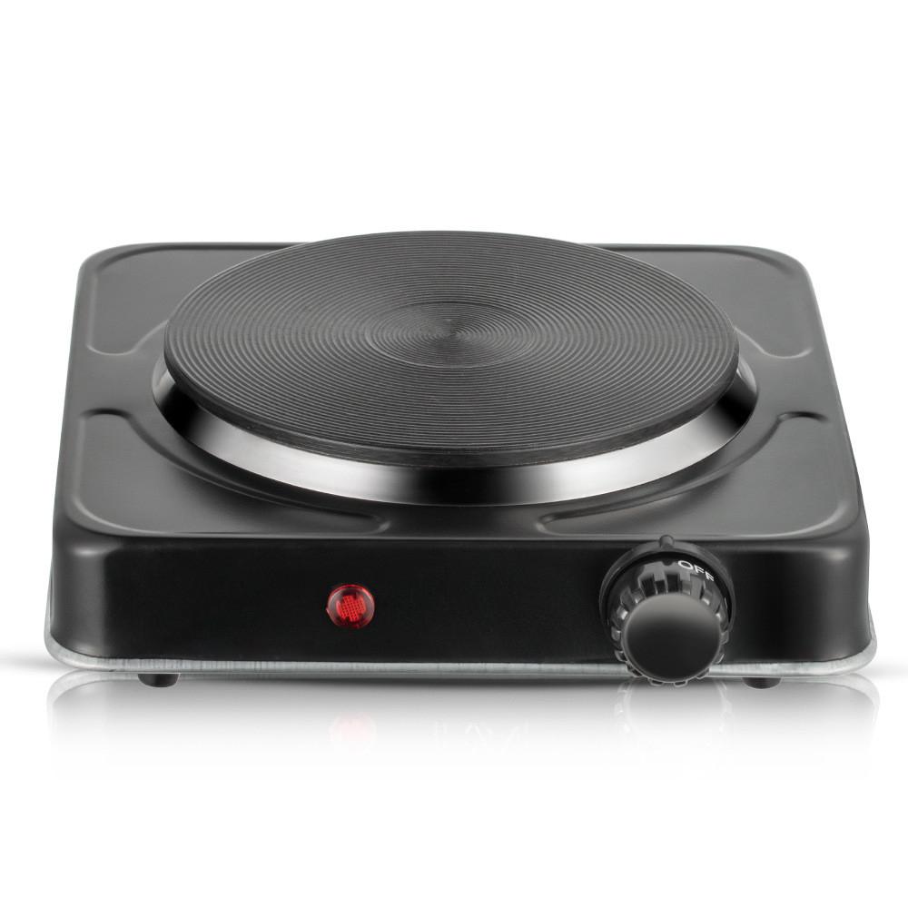 Электрическая плита высокой мощности 1000 Вт, маленькая портативная, с одной конфоркой, электрическая керамическая плита, бытовая многофункциональная кухонная плита