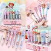 48-piece Box Of 0.5mm Cartoon Cotton Doll Sticky Push Pens Great For Students And Girls 926)