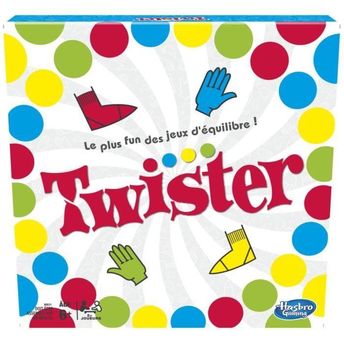 Twister Jeu d'ambiance pour enfants, Jeu d'équilibre fun , A partir de 6 ans, Hasbro Gaming