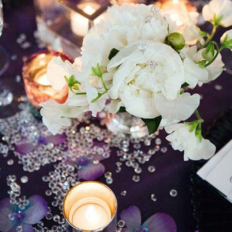 1000 шт., чехол для телефона с бриллиантами, стол, конфетти, золотой кристалл, аксессуары для мероприятий, праздничные украшения