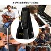 Rhymo Mechanical Metronome for Time Adjustable Winding High Recommended by Music for Instrument Black Piano/Guitar/Violin, 40-208 BPM, 4/4/4/6/8