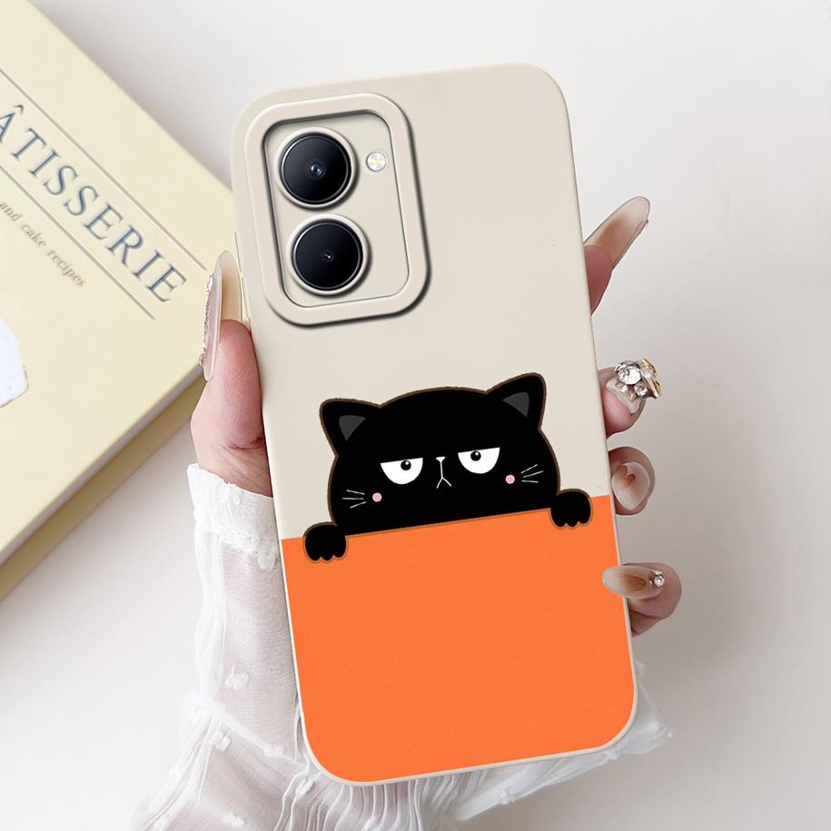For Realme 10 Pro Plus Case Fashion Flower Matte Silicone Soft Phone Cover For Realme 10 Pro Realme10 Funda Cases RMX3630 Bumper