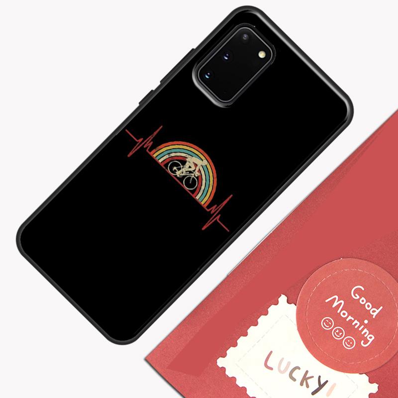 Cycling Bicycle Cycle Funny Phone Case For Samsung Galaxy S25 S26 Ultra S20 S21 S22 S23 S24 Plus S9 S10 S25 FE Cover Shell