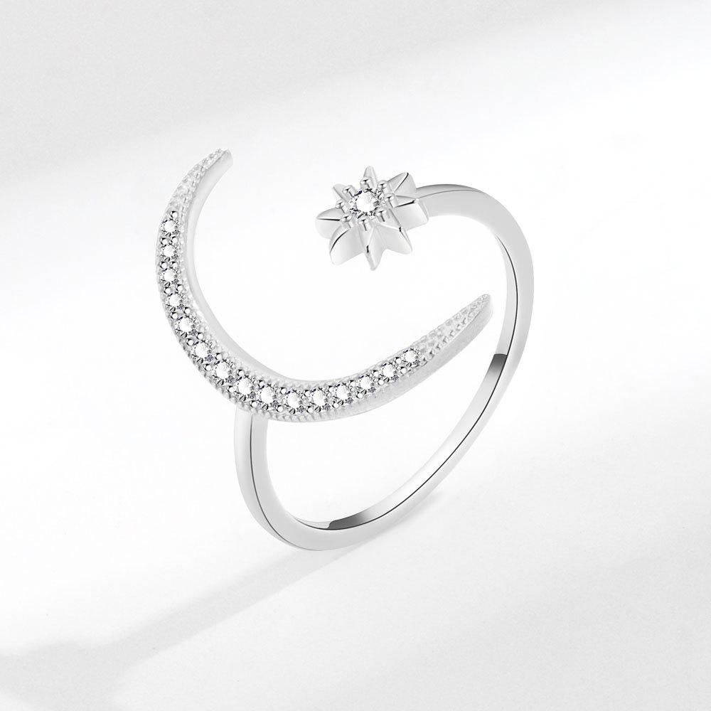 Женское персонализированное кольцо на палец с цирконием, кольца для женщин, обручальное кольцо из медного сплава золотого цвета, модные украшения на удачу, подарок, регулируемые женские кольца