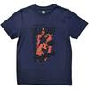 Men's Osaka Popstar Dog Stripes T-shirt Small White