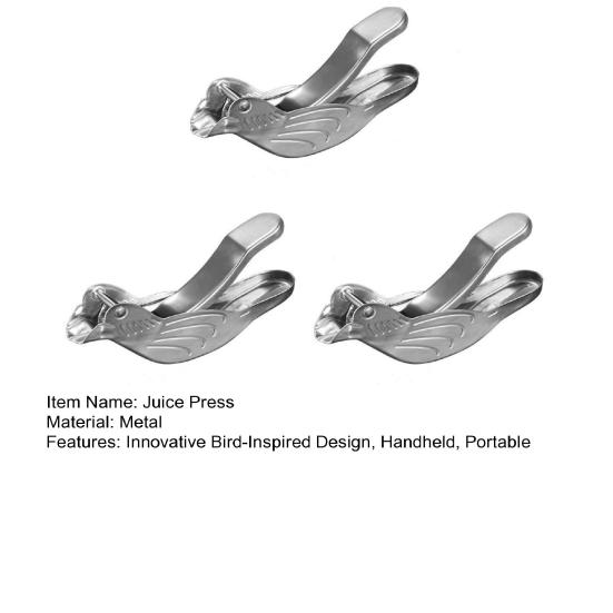Yousheng Bird Lemon Squeezer Ручная соковыжималка для фруктов Портативный лимонный пресс Ручная соковыжималка для апельсина, лимона, лайма, граната
