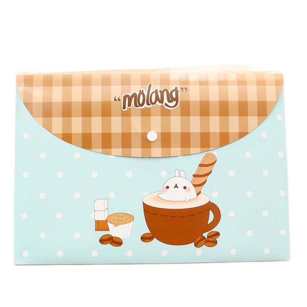 Stationery A4 File Bag PVC Floral File Bag High Quality Storage Bag