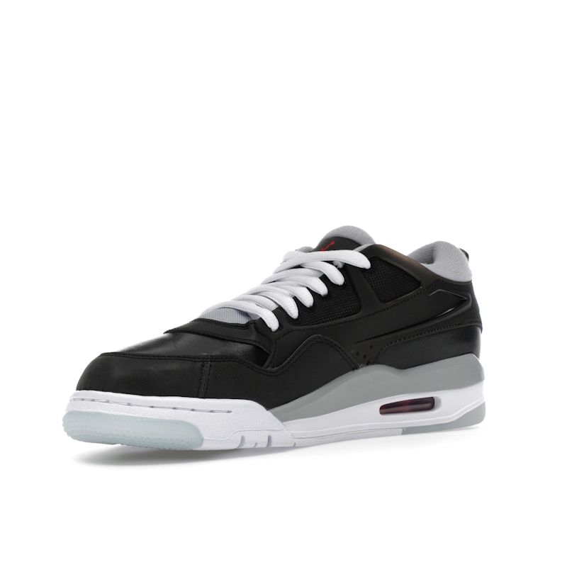Air Jordan 4 RM черные металлические мужские кроссовки огненно-красные волчьи серые белые HV5184-010