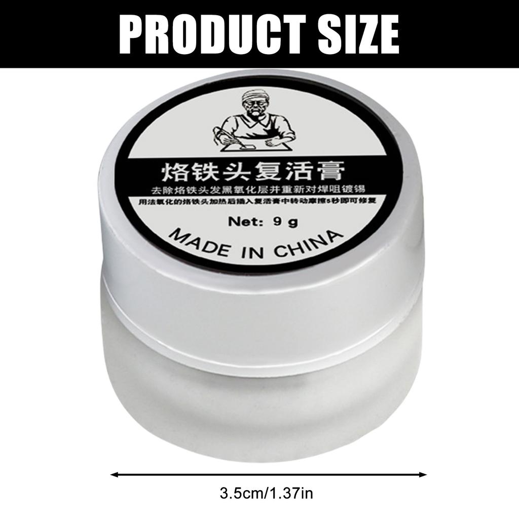 6/9/16/30 г Очиститель для паяльных жал Оловянный очиститель Чистящие пасты Освежитель для паяльных жал Оловянный очиститель для паяльных жал Инструмент для ремонта