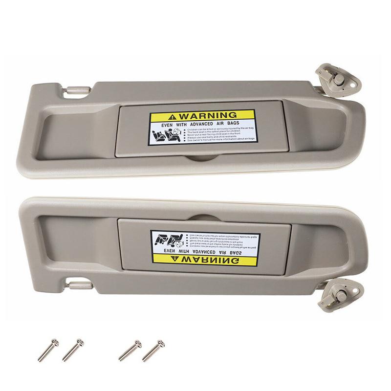 For Honda Civic 2006 2007 2008 2009 2010 2011 Car Left Driver And Right Passenger Beige/Gray Sun Visor Accessories 83230SNAA01ZB