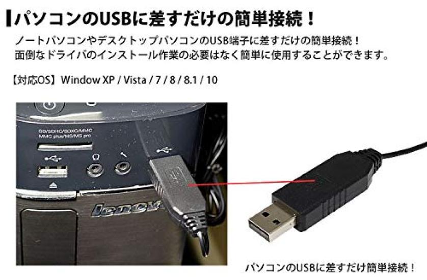 KOYOKOMA Flat PC Microphone USB Omnidirectional PC Compact Small Skype Calls Internet Calls Case Included