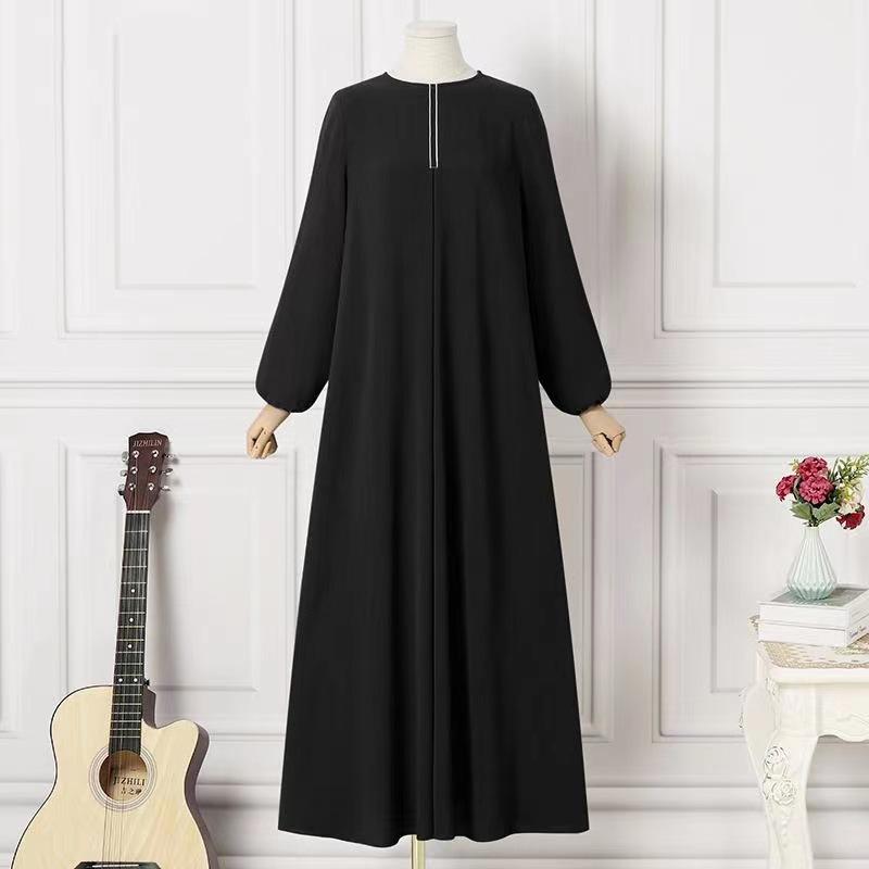 Womens Abaya Dubai Muslim Dress Kaftan Jilbab Dubai Party Islamic Formal Long Robe