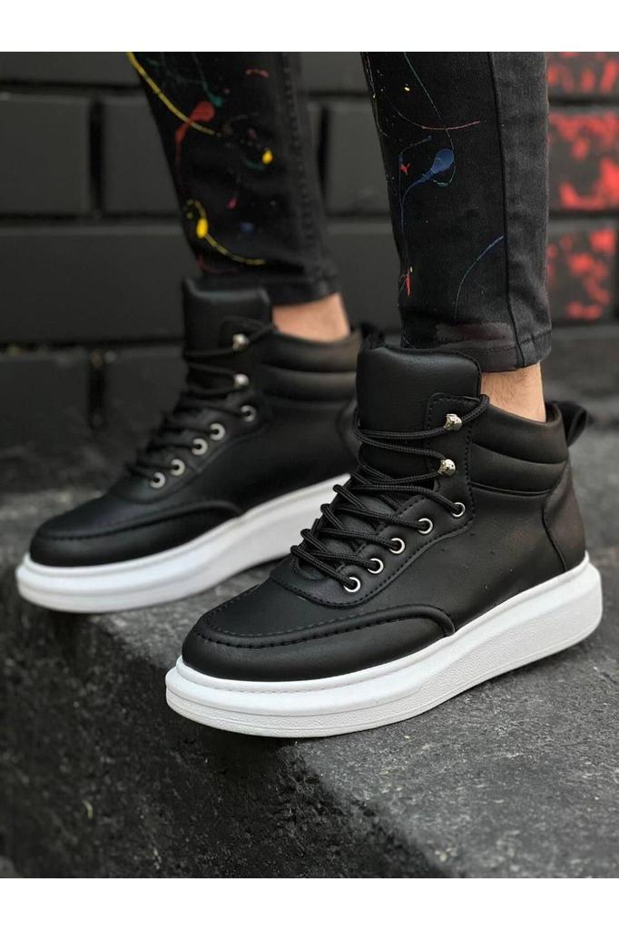 Men's Fashion Faux Leather Flat Heeled Booties Bootie Skin Lace Up Bootie Orthopedic Sole Half Ankle Boots Shoes