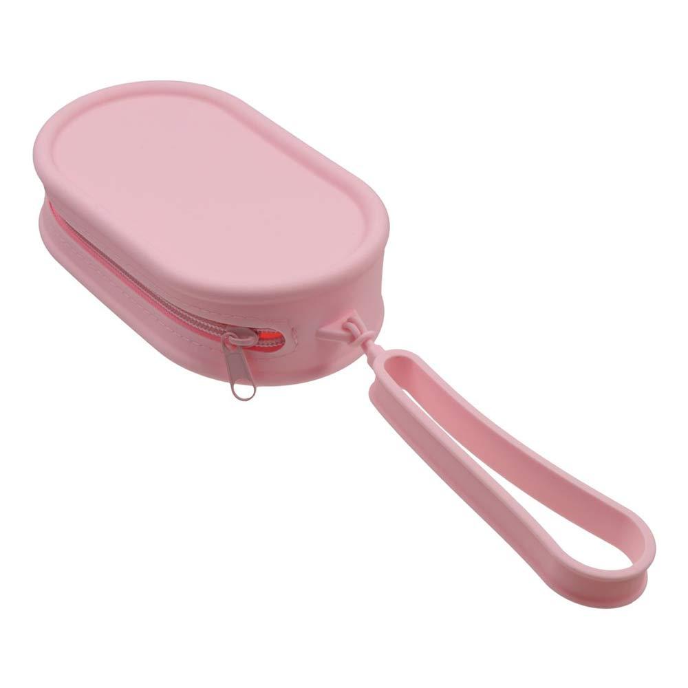 Korean Style Silicone Coin Purse Waterproof Pouches Bag Organizer Silicone Cosmetic Bag Man