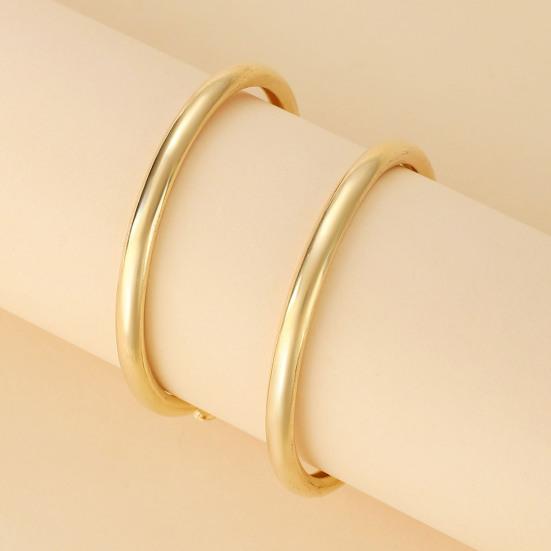 1 пара женских сережек-колец, большие круглые, полированные, железные, легкие, геометрические, индивидуальные, висячие серьги, женские, клубные, вечерние, украшения для ушей