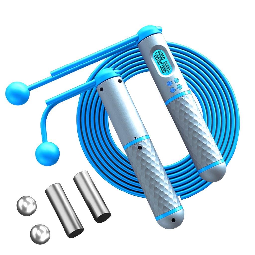 Скакалка на скакалке с длиной, беспроводной скакалкой и счетчиком калорий