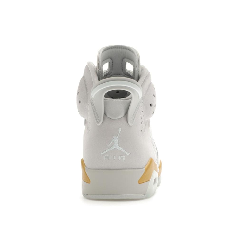 Женские кроссовки Air Jordan 6 Retro Craft Pearl серые, чисто-платиновые, ледниково-голубые DQ4914-074