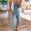Fashion Women Denim Jumpsuit Ladies Spring Fashion Loose Jeans Rompers Female Casual Plus Size Overall Playsuit With Pocket