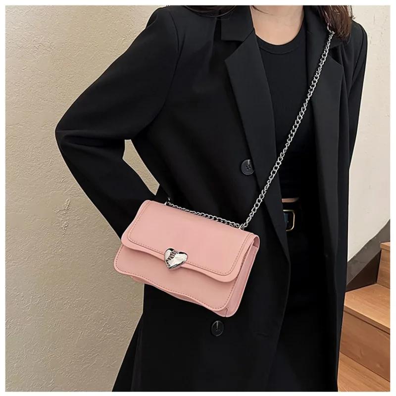 Женская сумка через плечо с нишевым дизайном, новая модная маленькая квадратная сумка через плечо, универсальная, высокого качества