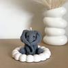 3D Elephant Silicone Candle Mold Cute Animal Aromatherapy Plaster Resin Soap Making Tool DIY Handmade Home Decoration Art