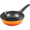 [Wahei Freiz] RB-3110 Deep Frying Pan 24cm Orange - Cookware