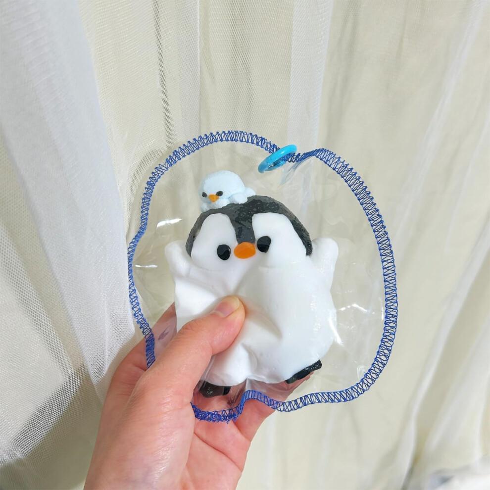 Handmade Penguin Stress Relief Toy – Ultrasoft Silicone Squishy Fidget Toy for Kids and Adults Gifts