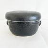 Microwave-safe ceramic rice container for refrigeration, made in Japan, perfect as a gift for Banko ware pottery (1 cup)