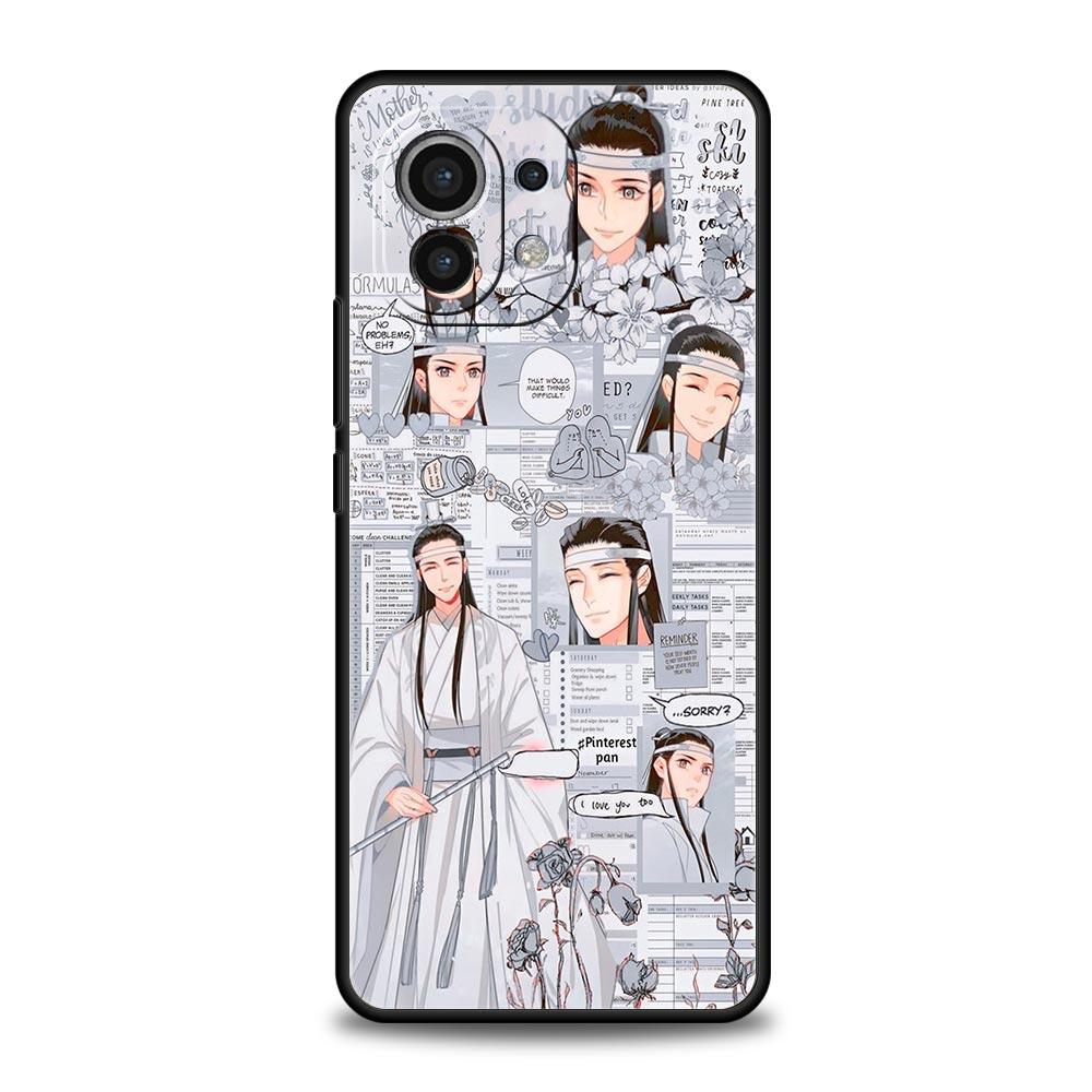 Чехол Mo Dao Zu Shi Wei Wuxian для Xiaomi Poco X4 X3 NFC F3 F4 M3 M4 Mi Note 12T 10 12 11 Ultra 11T Pro 10T Lite 9T 11i 5G Cover