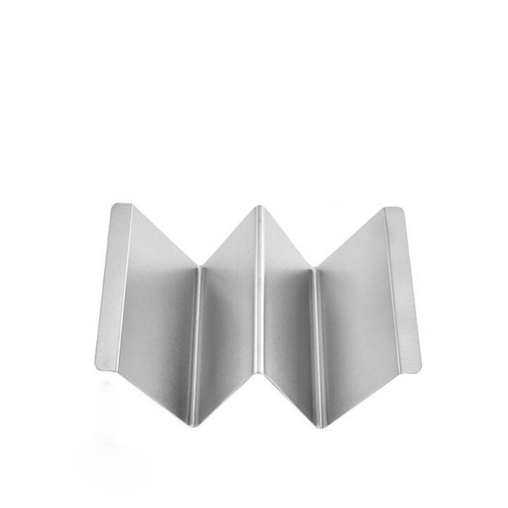 Stainless Steel Taco Holder 2/3 Grids Taco Shell Stand Portable Taco Plate Kitchen