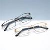 Stainless Steel Business Reading Glasses For Men, Presbyte Optical Glasses For Reader, + 1.0, 2.0, 3.0, 4.0