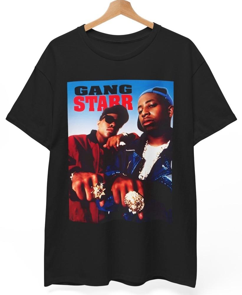 Футболка Gang Starr, Новая футболка, Папа, Подарок отцу Футболка, Размеры S - 5XL Унисекс Футболка