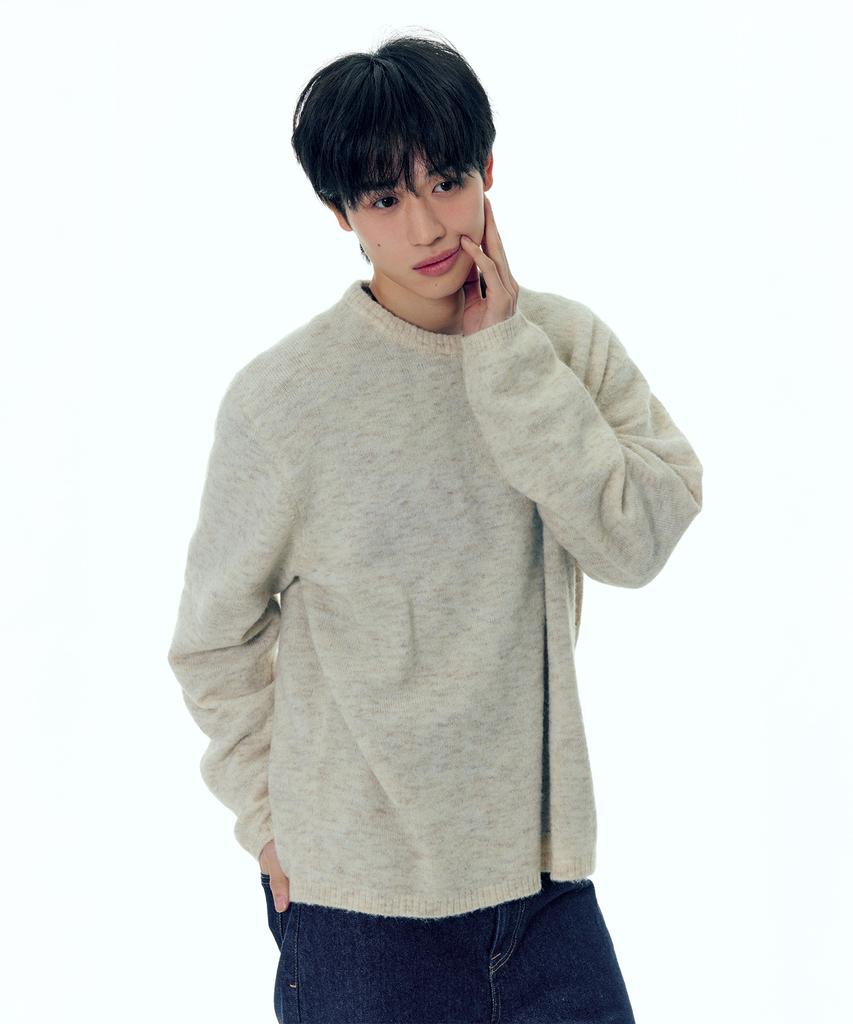 PLAC Round Neck Pullover Knit 3 Colors