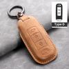 Leather Car Key Case for Gac New Energy Trumpchi Aion S V Y LX Leather Car Key Cover for Aion S V Y LX GM8 GA6 SGS7 GS5 J14 J16