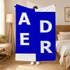 ADER Error Fashion Throw 240g flannel blanket, suitable for sofas, beds, offices,  exquisite gift blankets