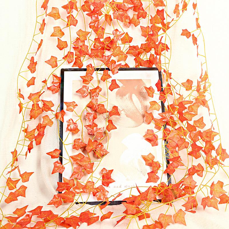 Имитация Виноградной Листвы Виноградная Лоза Виноградная Лоза Украшение Виноградная Лоза с Зелеными Листьями, Имитация Растения Виноградная Лоза Листвы Потолок Зеленое Растение Лиана