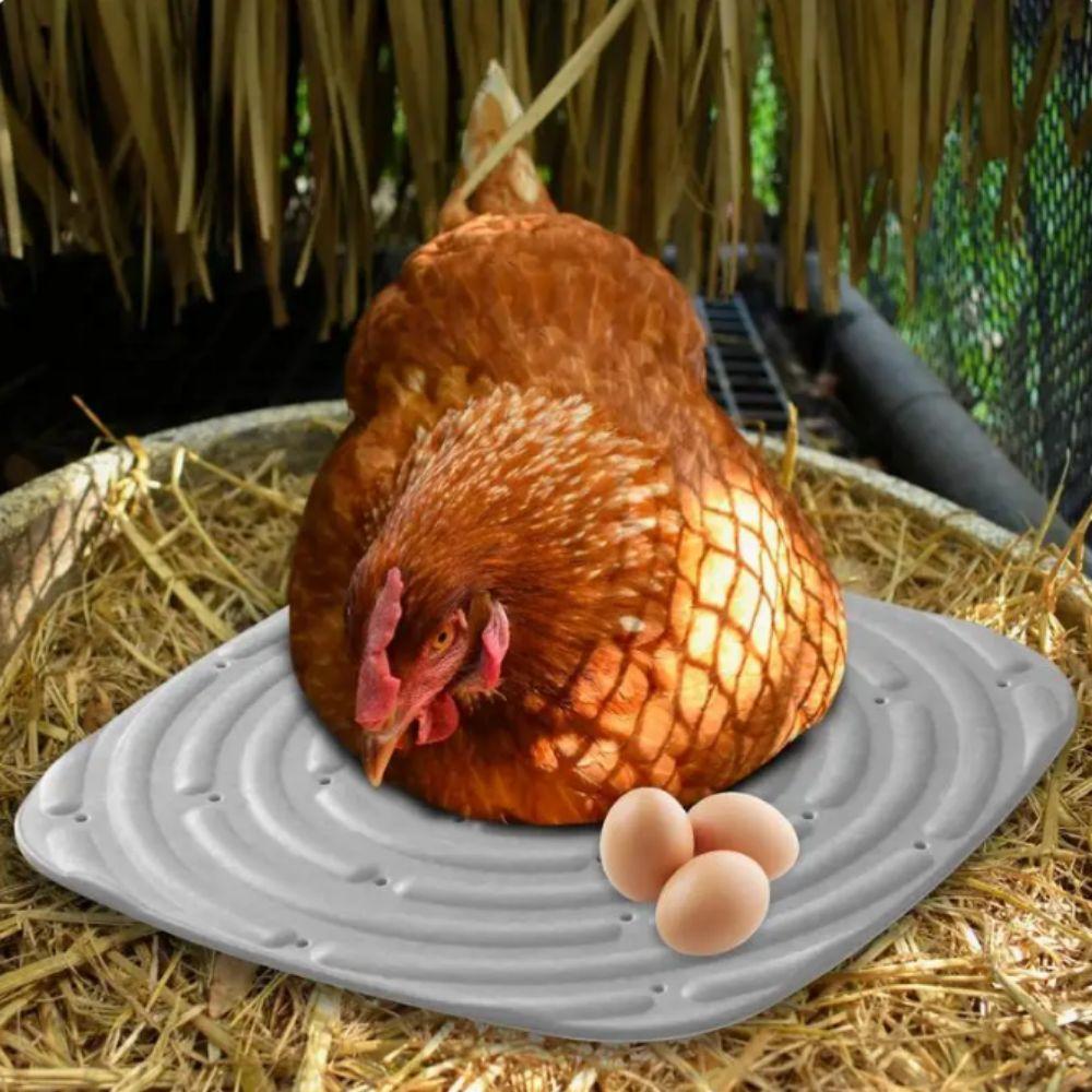 2/4pcs Reusable Chicken Bedding Mats Heat-resistant Nest Box Pad Chicken Laying Mats  Hen House