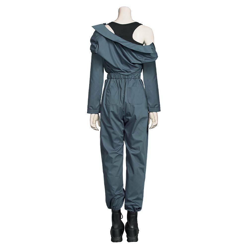 Halloween Michael Myers Cosplay Costume, Women Work Uniform Roleplay Outfit