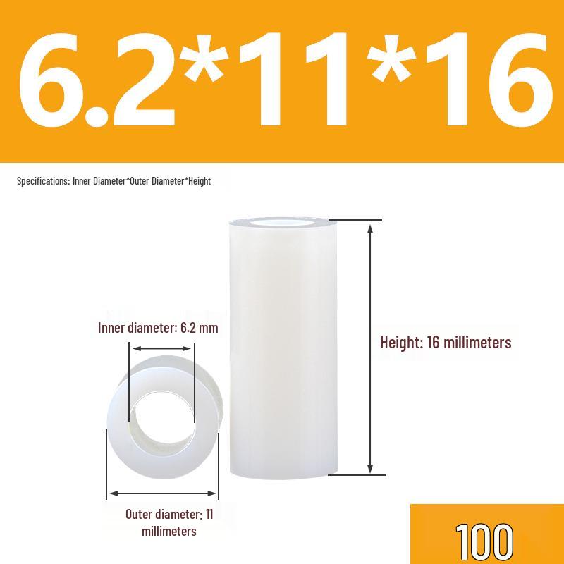Plastic Insulating Spacer Sleeves M5-M12