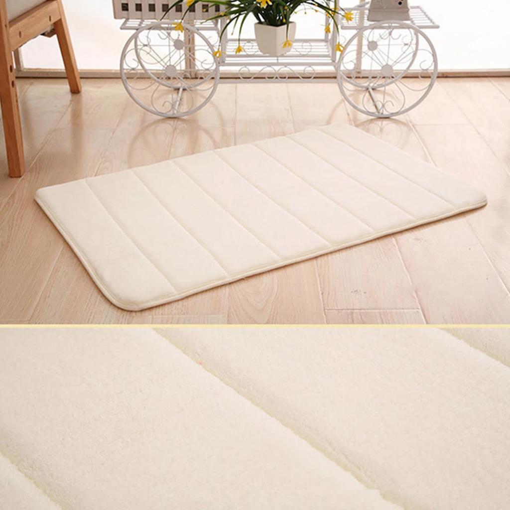 Коврик для ванной, ультрамягкий, впитывающий воду, напольный коврик, губка с эффектом памяти, противоскользящий коврик для ванной, моющийся, декоративный коврик для ванной, душа