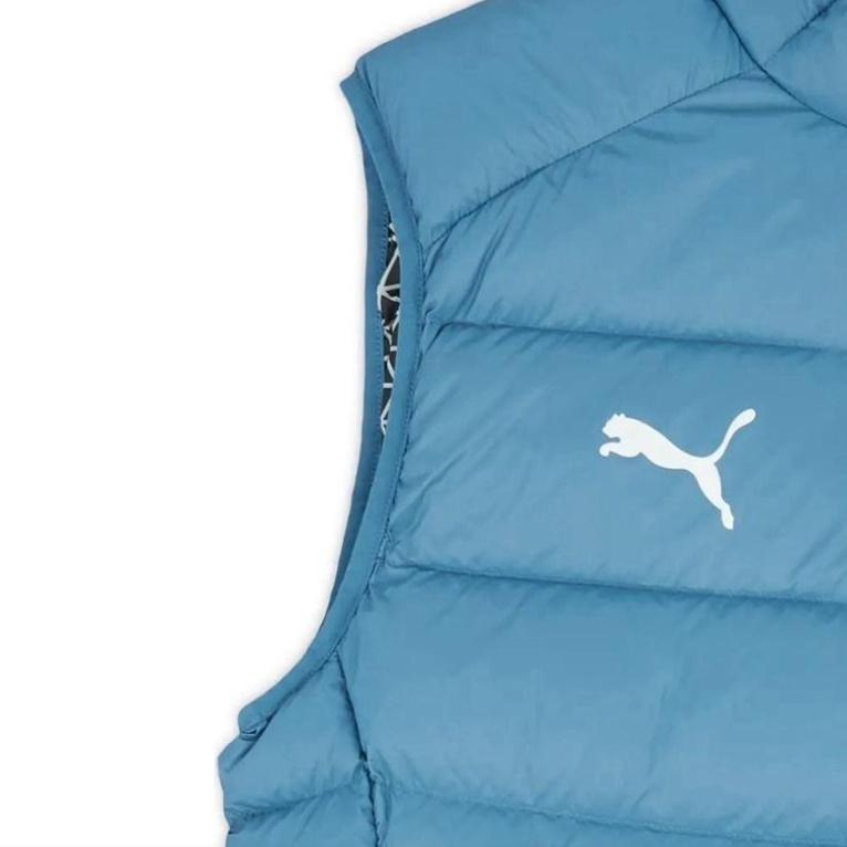 Puma Пуховые жилеты унисекс синие с воротником-стойкой умеренные прочие 767740-20