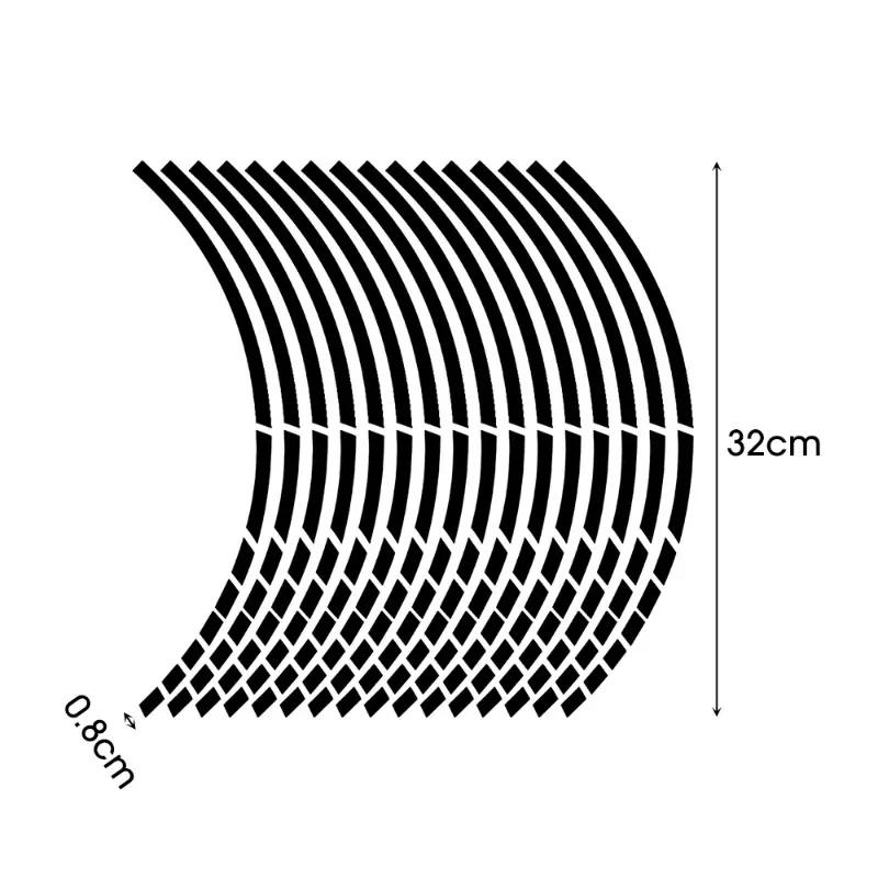 Мотоциклетные наклейки на колеса и шины, светоотражающие полосы для обода, наклейки для мотоциклетных и автомобильных колес и шин, мотоциклетные и автомобильные наклейки