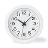 MUJI Analog Bathroom Clock 12046745 Wide X Deep X High MJ-BC2 White, 8.6cm 4.0cm 8.6cm